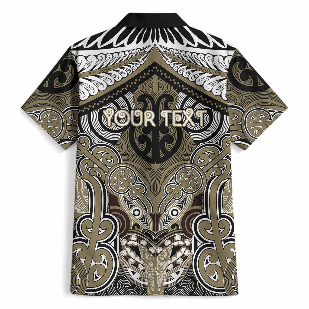Aotearoa Iwi Waikato Tainui Personalised Hawaiian Shirt Maori Kowhaiwhai Pattern LT19 - Polynesian Pride
