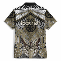 Aotearoa Iwi Waikato Tainui Personalised Hawaiian Shirt Maori Kowhaiwhai Pattern LT19 - Polynesian Pride