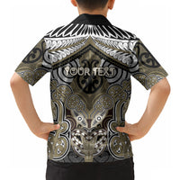 Aotearoa Iwi Waikato Tainui Personalised Hawaiian Shirt Maori Kowhaiwhai Pattern LT19 - Polynesian Pride