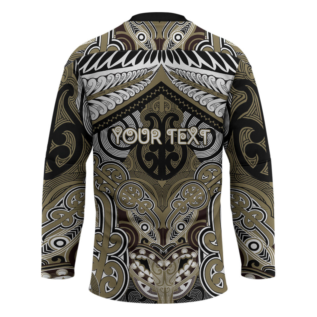 Aotearoa Iwi Waikato Tainui Personalised Hockey Jersey Maori Kowhaiwhai Pattern LT19 - Polynesian Pride