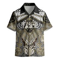 Aotearoa Iwi Waikato Tainui Personalised Kid Hawaiian Shirt Maori Kowhaiwhai Pattern LT19 - Polynesian Pride
