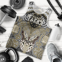 Aotearoa Iwi Waikato Tainui Personalised Men Tank Top Maori Kowhaiwhai Pattern LT19 - Polynesian Pride