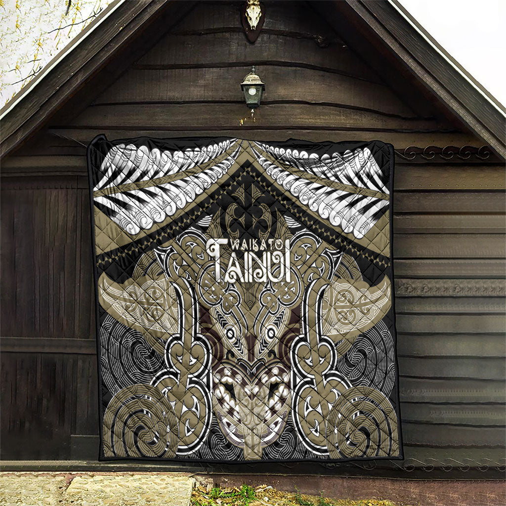 Aotearoa Iwi Waikato Tainui Quilt Maori Kowhaiwhai Pattern LT19 - Polynesian Pride