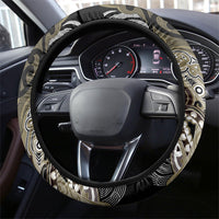 Aotearoa Iwi Waikato Tainui Steering Wheel Cover Maori Kowhaiwhai Pattern LT19 - Polynesian Pride