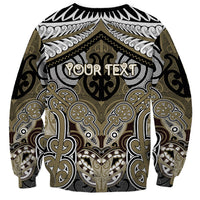 Aotearoa Iwi Waikato Tainui Personalised Sweatshirt Maori Kowhaiwhai Pattern LT19 - Polynesian Pride