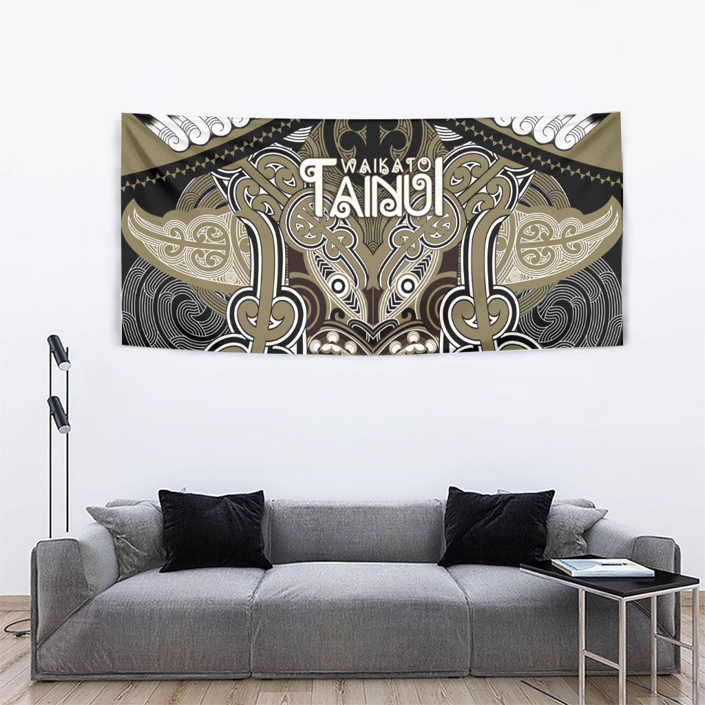 Aotearoa Iwi Waikato Tainui Tapestry Maori Kowhaiwhai Pattern LT19 - Polynesian Pride