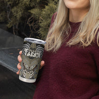 Aotearoa Iwi Waikato Tainui Personalised Tumbler Cup Maori Kowhaiwhai Pattern LT19 - Polynesian Pride