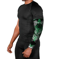 Aotearoa Iwi Ngati Maniapoto Personalised Arm Sleeves Maori Kowhaiwhai Pattern LT19 - Polynesian Pride