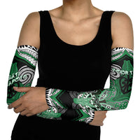 Aotearoa Iwi Ngati Maniapoto Personalised Arm Sleeves Maori Kowhaiwhai Pattern LT19 - Polynesian Pride