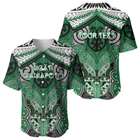 Aotearoa Iwi Ngati Maniapoto Personalised Baseball Jersey Maori Kowhaiwhai Pattern LT19 - Polynesian Pride