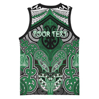 Aotearoa Iwi Ngati Maniapoto Personalised Basketball Jersey Maori Kowhaiwhai Pattern LT19 - Polynesian Pride