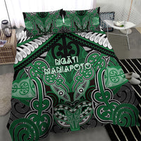 Aotearoa Iwi Ngati Maniapoto Bedding Set Maori Kowhaiwhai Pattern LT19 - Polynesian Pride