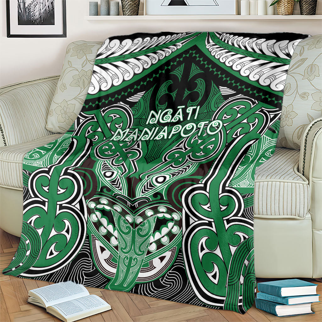 Aotearoa Iwi Ngati Maniapoto Blanket Maori Kowhaiwhai Pattern LT19 - Polynesian Pride