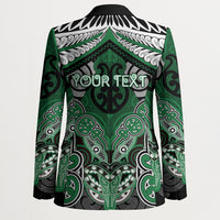 Aotearoa Iwi Ngati Maniapoto Personalised Blazer Maori Kowhaiwhai Pattern LT19 - Polynesian Pride