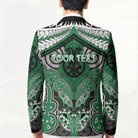 Aotearoa Iwi Ngati Maniapoto Personalised Blazer Maori Kowhaiwhai Pattern LT19 - Polynesian Pride