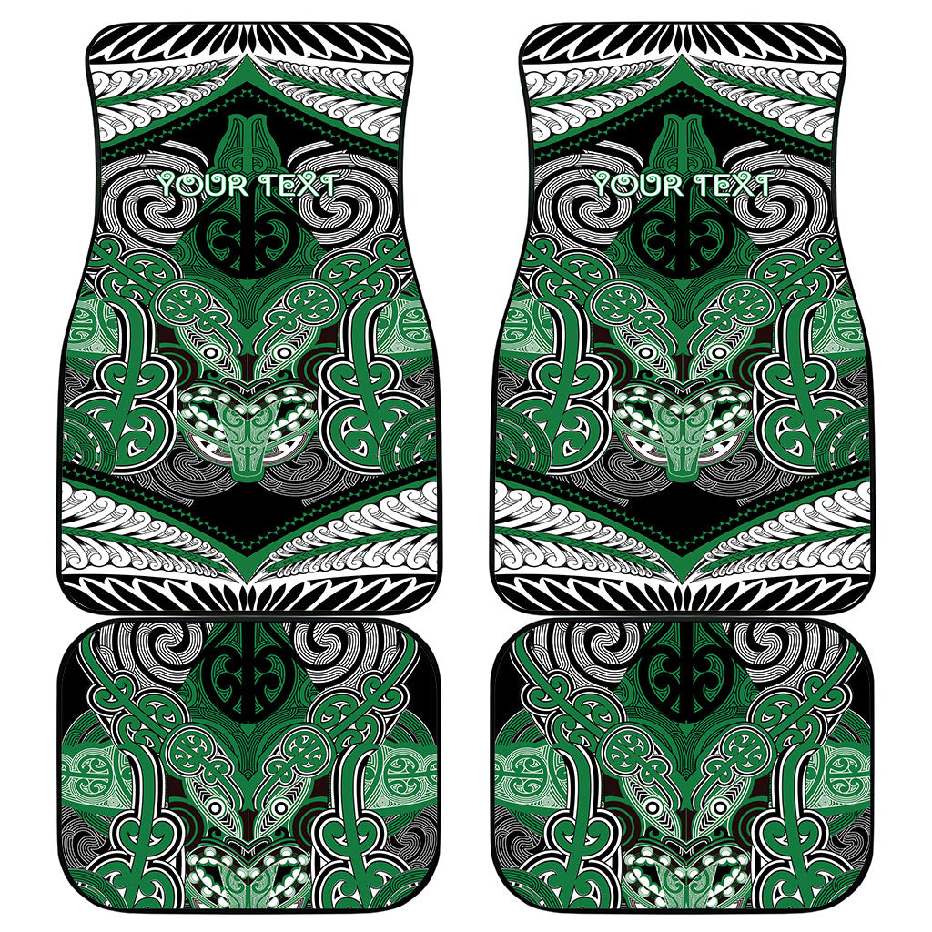 Aotearoa Iwi Ngati Maniapoto Personalised Car Mats Maori Kowhaiwhai Pattern LT19 - Polynesian Pride