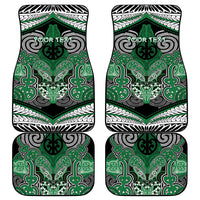 Aotearoa Iwi Ngati Maniapoto Personalised Car Mats Maori Kowhaiwhai Pattern LT19 - Polynesian Pride