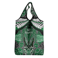 Aotearoa Iwi Ngati Maniapoto Grocery Bag Maori Kowhaiwhai Pattern LT19 - Polynesian Pride