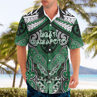 Aotearoa Iwi Ngati Maniapoto Personalised Hawaiian Shirt Maori Kowhaiwhai Pattern LT19 - Polynesian Pride