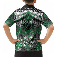 Aotearoa Iwi Ngati Maniapoto Personalised Hawaiian Shirt Maori Kowhaiwhai Pattern LT19 - Polynesian Pride