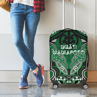 Aotearoa Iwi Ngati Maniapoto Luggage Cover Maori Kowhaiwhai Pattern LT19 - Polynesian Pride