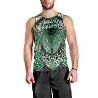 Aotearoa Iwi Ngati Maniapoto Personalised Men Tank Top Maori Kowhaiwhai Pattern LT19 - Polynesian Pride