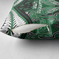 Aotearoa Iwi Ngati Maniapoto Pillow Cover Maori Kowhaiwhai Pattern LT19 - Polynesian Pride