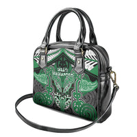 Aotearoa Iwi Ngati Maniapoto Shoulder Handbag Maori Kowhaiwhai Pattern LT19 - Polynesian Pride
