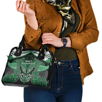 Aotearoa Iwi Ngati Maniapoto Shoulder Handbag Maori Kowhaiwhai Pattern LT19 - Polynesian Pride