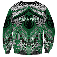 Aotearoa Iwi Ngati Maniapoto Personalised Sweatshirt Maori Kowhaiwhai Pattern LT19 - Polynesian Pride