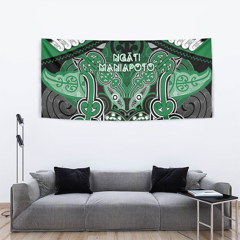 Aotearoa Iwi Ngati Maniapoto Tapestry Maori Kowhaiwhai Pattern LT19 - Polynesian Pride