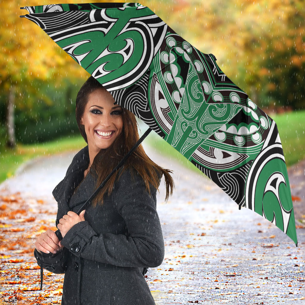 Aotearoa Iwi Ngati Maniapoto Umbrella Maori Kowhaiwhai Pattern LT19 - Polynesian Pride