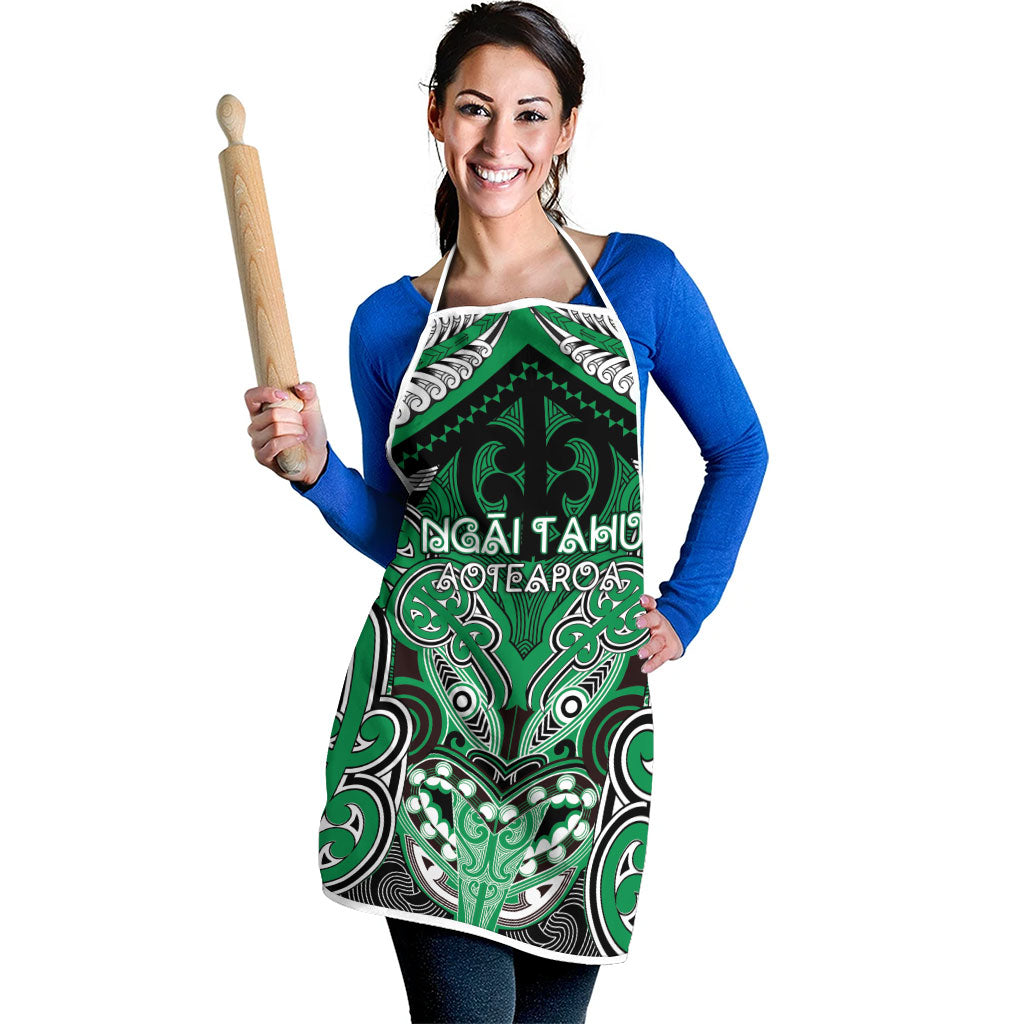 Aotearoa Iwi Ngai Tahu Apron Maori Kowhaiwhai Pattern LT19 - Polynesian Pride