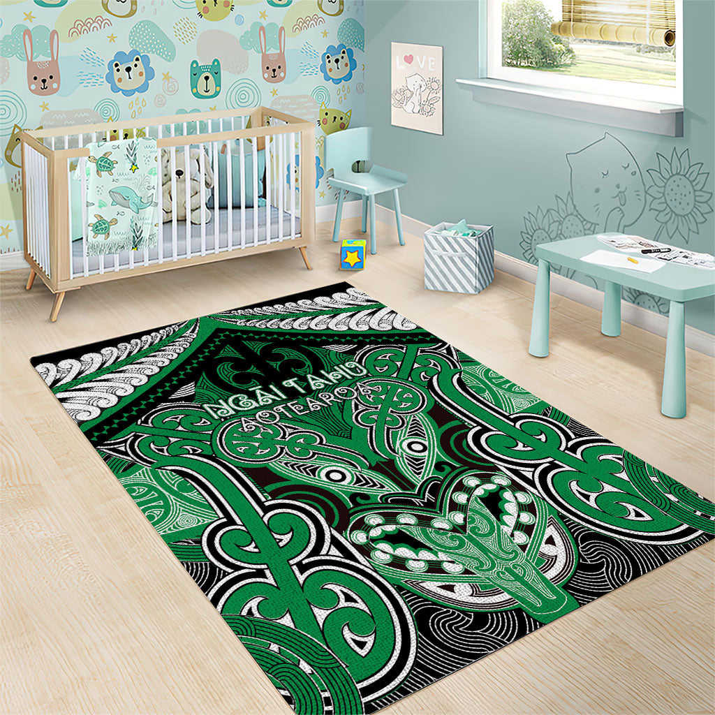 Aotearoa Iwi Ngai Tahu Area Rug Maori Kowhaiwhai Pattern LT19 - Polynesian Pride