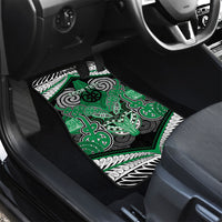 Aotearoa Iwi Ngai Tahu Personalised Car Mats Maori Kowhaiwhai Pattern LT19 - Polynesian Pride