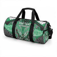 Aotearoa Iwi Ngai Tahu Duffle Bag Maori Kowhaiwhai Pattern LT19 - Polynesian Pride