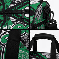 Aotearoa Iwi Ngai Tahu Duffle Bag Maori Kowhaiwhai Pattern LT19 - Polynesian Pride