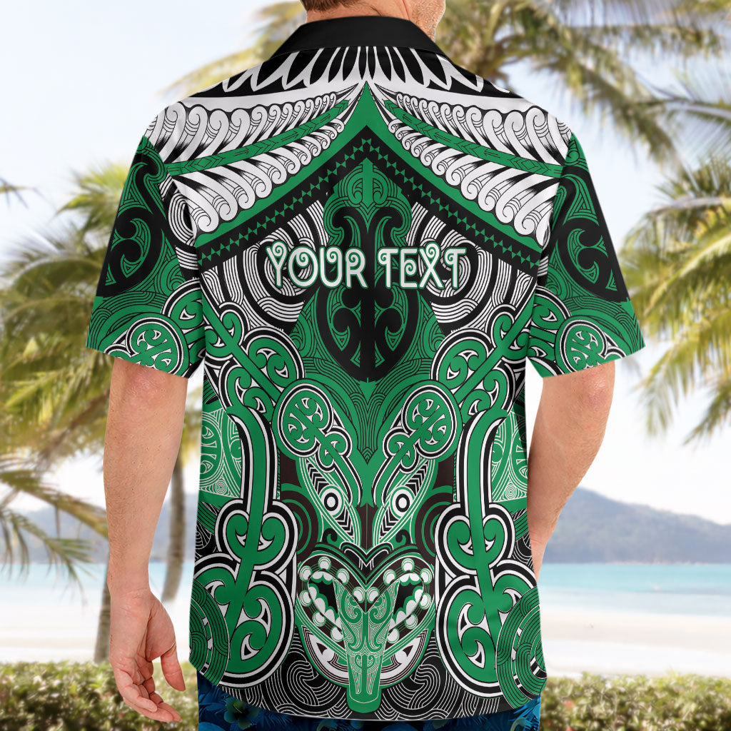 Aotearoa Iwi Ngai Tahu Personalised Hawaiian Shirt Maori Kowhaiwhai Pattern LT19 - Polynesian Pride
