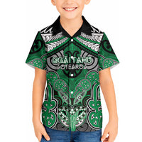 Aotearoa Iwi Ngai Tahu Personalised Hawaiian Shirt Maori Kowhaiwhai Pattern LT19 - Polynesian Pride