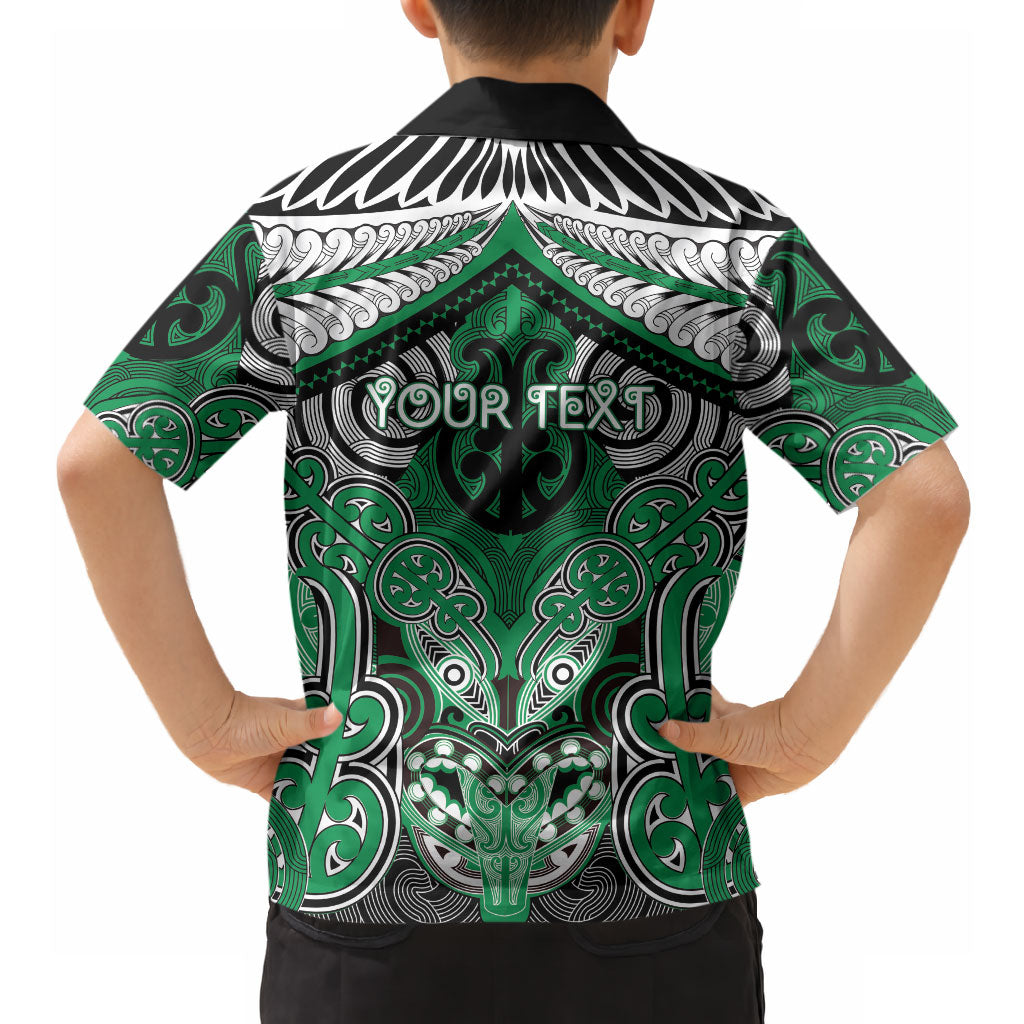 Aotearoa Iwi Ngai Tahu Personalised Hawaiian Shirt Maori Kowhaiwhai Pattern LT19 - Polynesian Pride