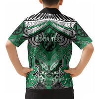 Aotearoa Iwi Ngai Tahu Personalised Hawaiian Shirt Maori Kowhaiwhai Pattern LT19 - Polynesian Pride