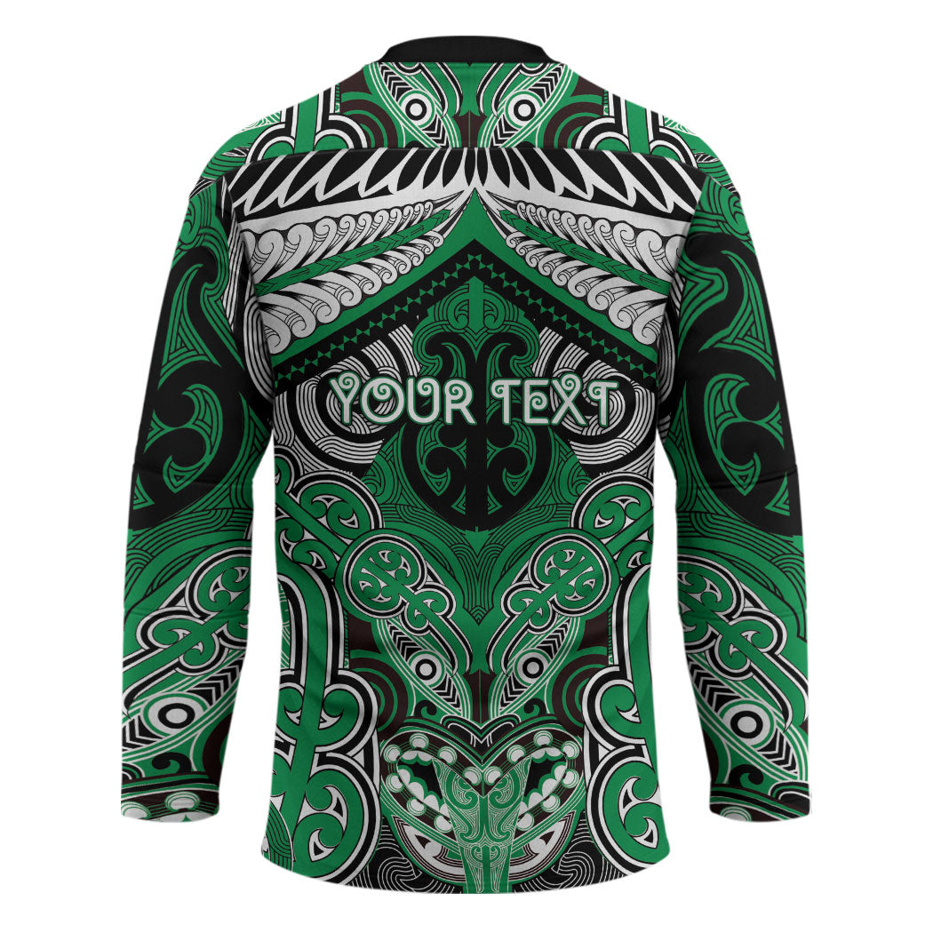 Aotearoa Iwi Ngai Tahu Personalised Hockey Jersey Maori Kowhaiwhai Pattern LT19 - Polynesian Pride