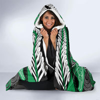 Aotearoa Iwi Ngai Tahu Hooded Blanket Maori Kowhaiwhai Pattern LT19 - Polynesian Pride