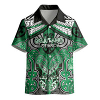 Aotearoa Iwi Ngai Tahu Personalised Kid Hawaiian Shirt Maori Kowhaiwhai Pattern LT19 - Polynesian Pride