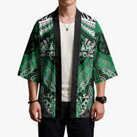 Aotearoa Iwi Ngai Tahu Personalised Kimono Maori Kowhaiwhai Pattern LT19 - Polynesian Pride