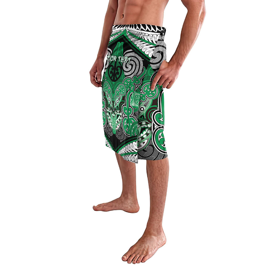 Aotearoa Iwi Ngai Tahu Personalised Lavalava Maori Kowhaiwhai Pattern LT19 - Polynesian Pride