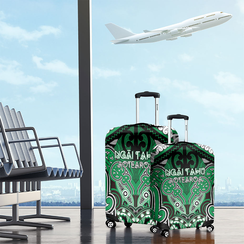 Aotearoa Iwi Ngai Tahu Luggage Cover Maori Kowhaiwhai Pattern LT19 - Polynesian Pride