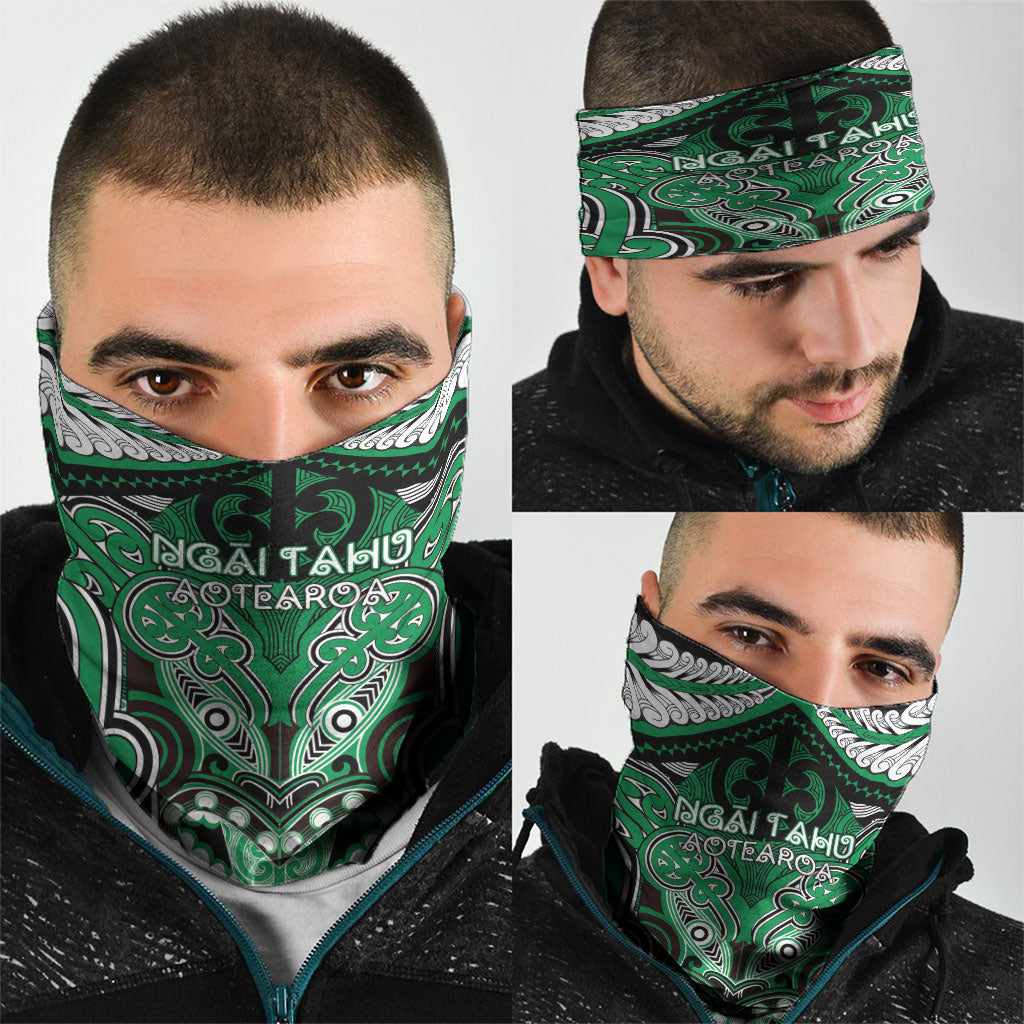 Aotearoa Iwi Ngai Tahu Neck Gaiter Maori Kowhaiwhai Pattern LT19 - Polynesian Pride