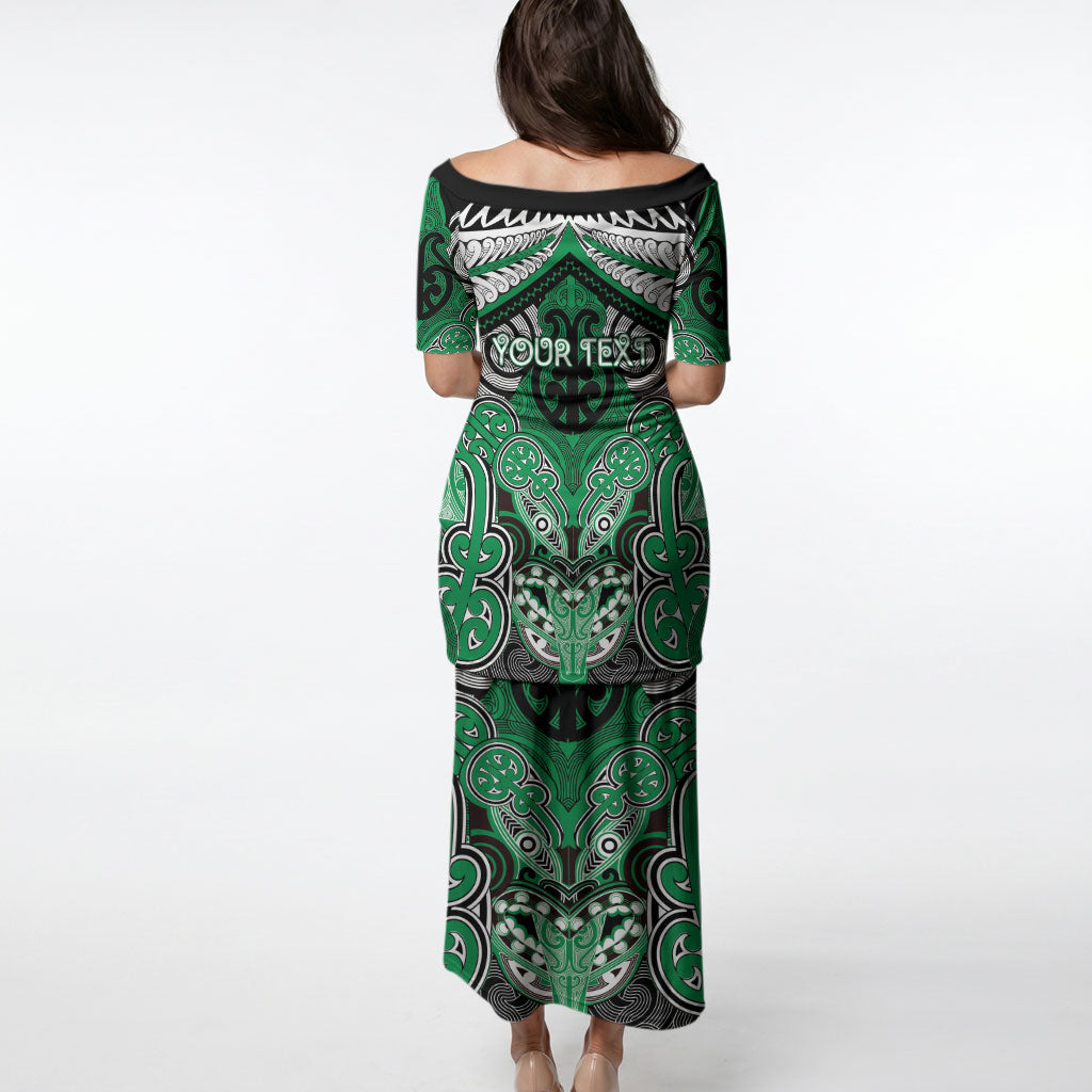 Aotearoa Iwi Ngai Tahu Personalised Puletasi Maori Kowhaiwhai Pattern LT19 - Polynesian Pride