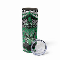 Aotearoa Iwi Ngai Tahu Personalised Skinny Tumbler Maori Kowhaiwhai Pattern LT19 - Polynesian Pride